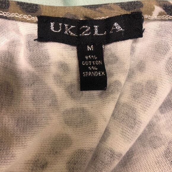 UK2LA leopard print tee - Picture 4 of 4